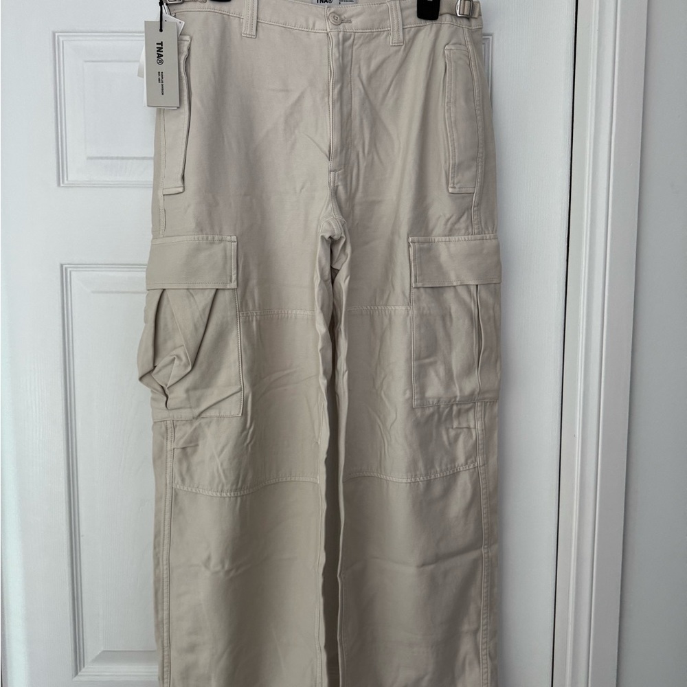 Women’s Beige Cargo Pants